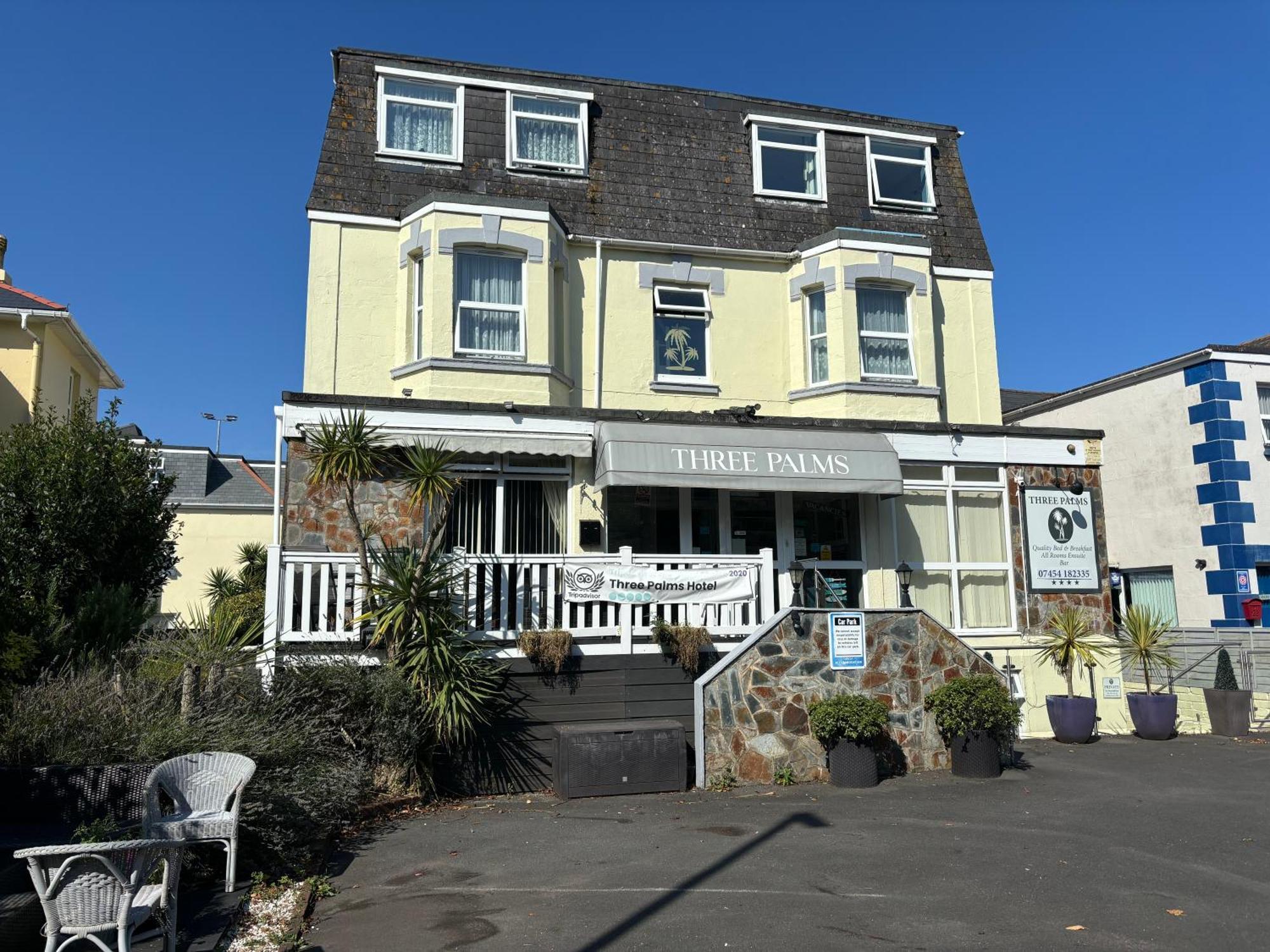 Three Palms Hotel Paignton Kültér fotó